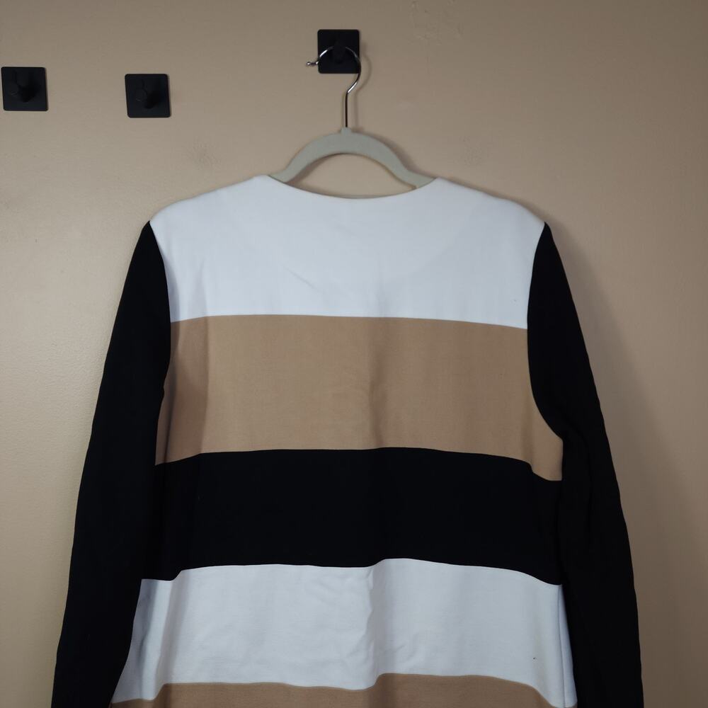 Chico's Colorblock Statement Long Length Jacket S… - image 7